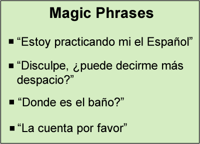Magic Phrases